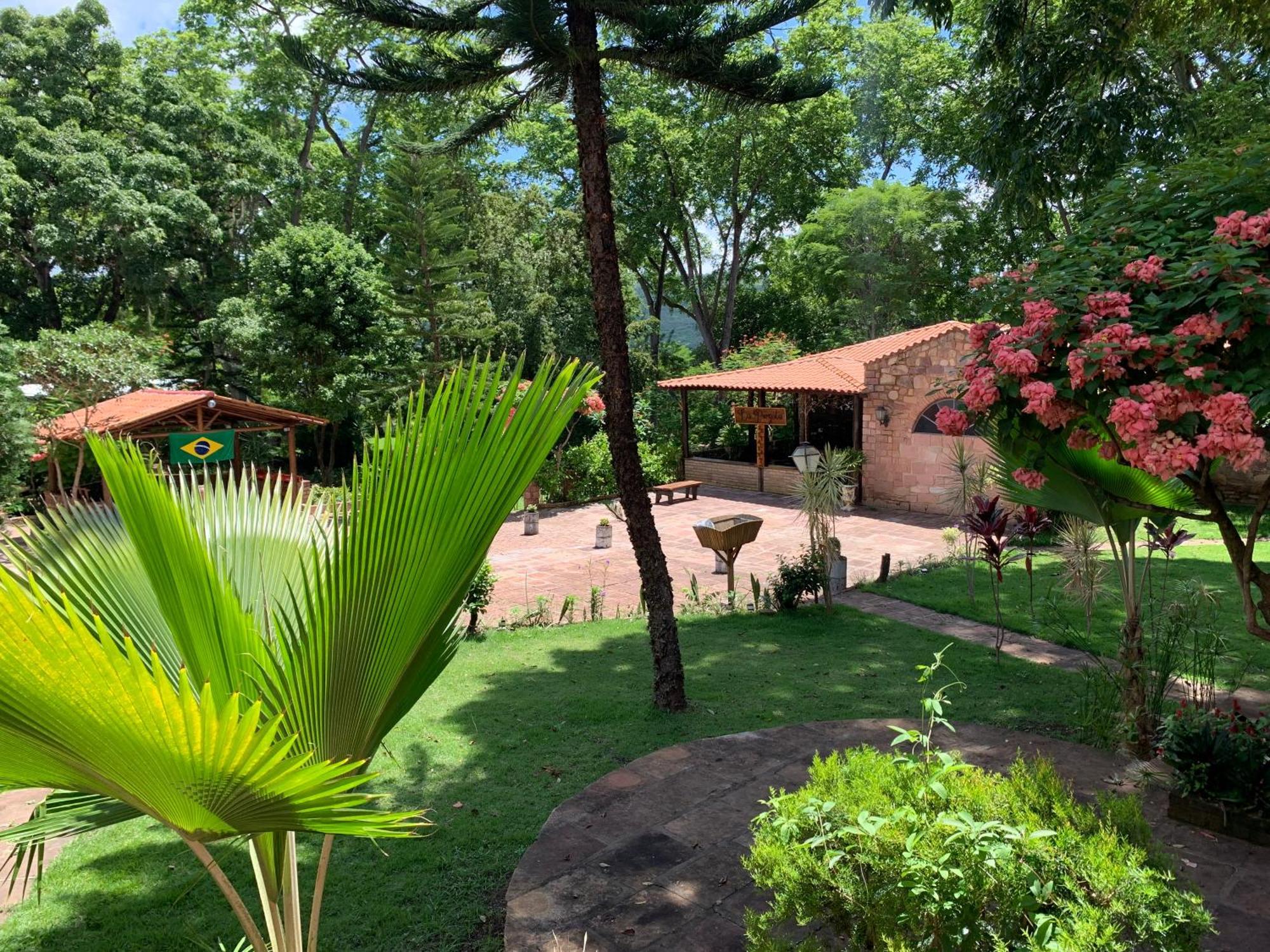 Pousada E Camping Lumiar Lencois Exterior foto